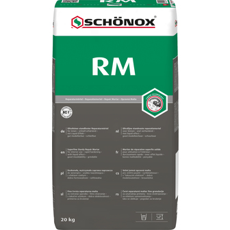 Schönox RM EC 1 R Plus ultrafeiner, standfester Reparaturmörtel