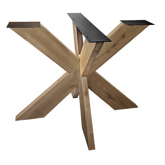 Tischuntergestell Holz massiv 