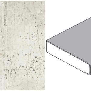 Getalit Arbeitsplatte AF 40/133 BN230Si beton weiß